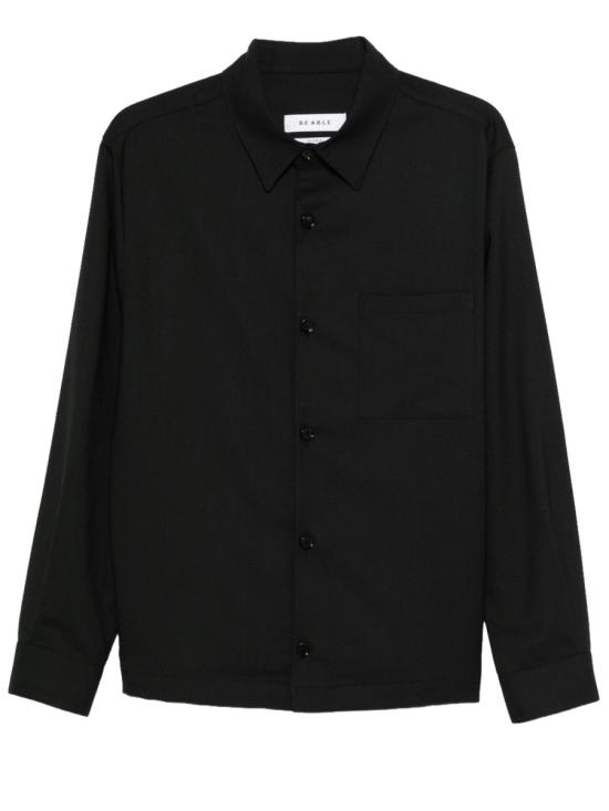 25FW 비에이블 긴팔 셔츠 LEROY NERO BLACK