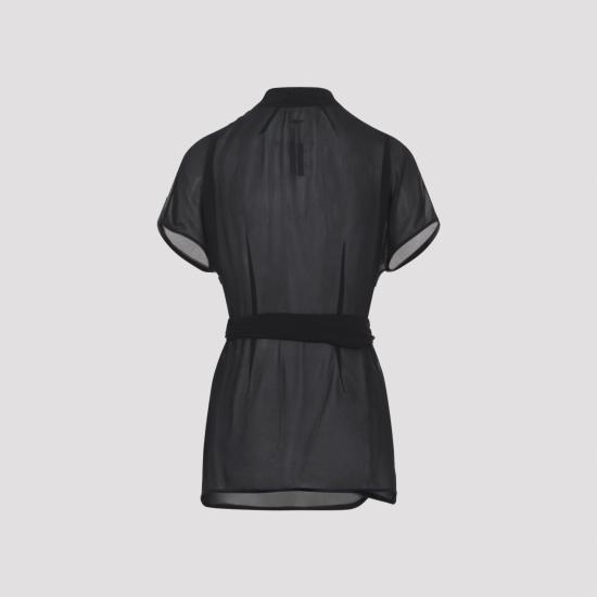 26SS 릭 오웬스 반팔 티셔츠 RP01F6233 G 09 BLACK - RICK OWENS