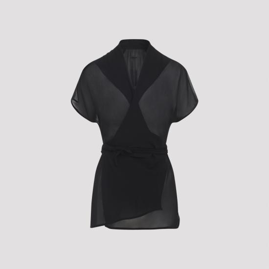 26SS 릭 오웬스 반팔 티셔츠 RP01F6233 G 09 BLACK - RICK OWENS