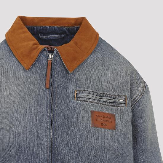 26SS 아크네 스튜디오 자켓 A90694 AUZ MID BLUE - ACNE STUDIOS