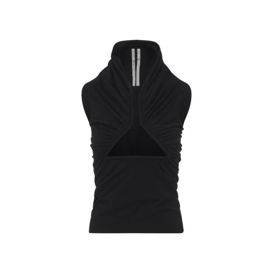 26SS 릭 오웬스 민소매 티셔츠 RP01F6223 JNDB 09 BLACK - RICK OWENS