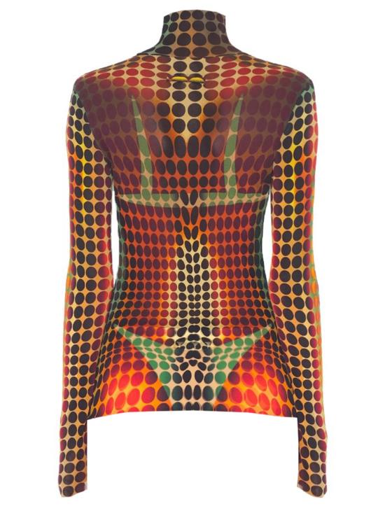 26SS 장 폴 고티에 긴팔 티셔츠 TO445 M018P155060 MULTICOLOUR - JEAN PAUL GAULTIER