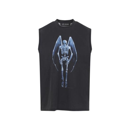 26SS 아워레가시 민소매 티셔츠 M2266BF FALLEN ANGEL PRINT - OUR LEGACY