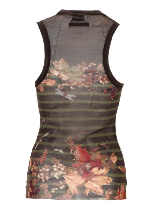 26SS 장 폴 고티에 민소매 티셔츠 TO418 M014P4190 MULTICOLOUR - JEAN PAUL GAULTIER