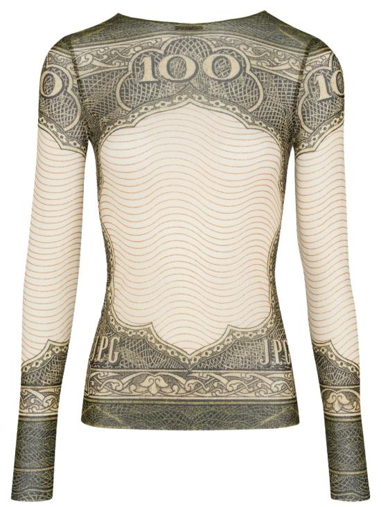 26SS 장 폴 고티에 긴팔 티셔츠 TO451 M023P40030015 MULTICOLOUR - JEAN PAUL GAULTIER