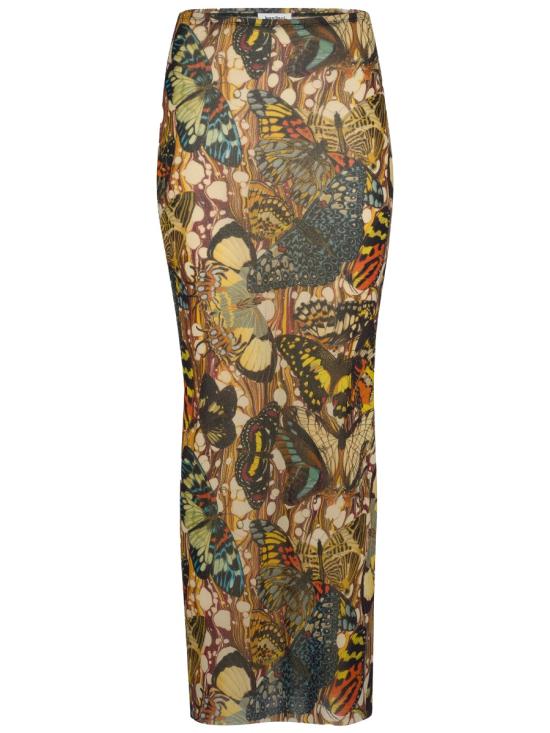 26SS 장 폴 고티에 롱 스커트 SK041 M020P1090 MULTICOLOUR