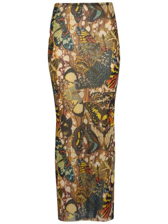 26SS 장 폴 고티에 롱 스커트 SK041 M020P1090 MULTICOLOUR - JEAN PAUL GAULTIER