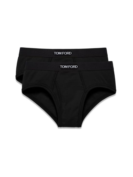 26SS 톰포드 팬티 T4XC11040 002 BLACK - TOMFORD