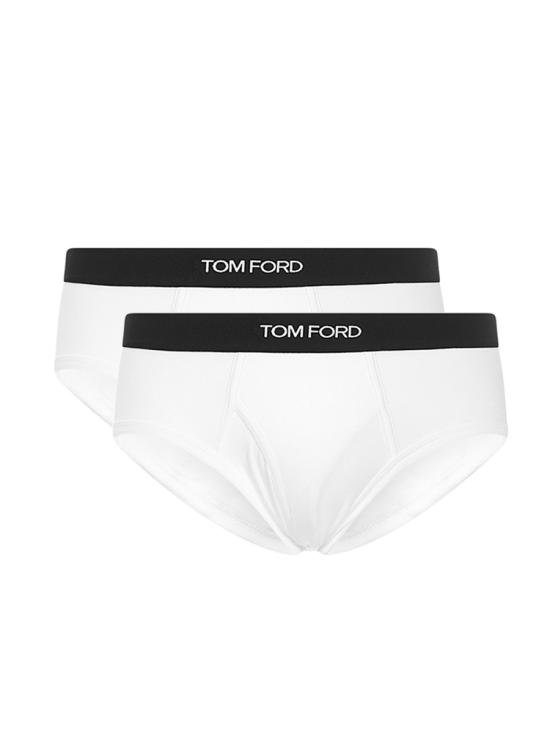 26FW 톰포드 팬티 T4XC11040 100 WHITE - TOMFORD