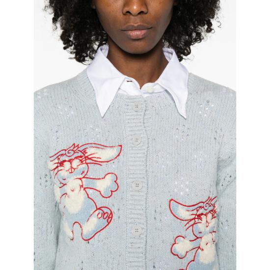 26SS 겐조 가디건 FG52CA7313DS 62 BLUE RED - KENZO