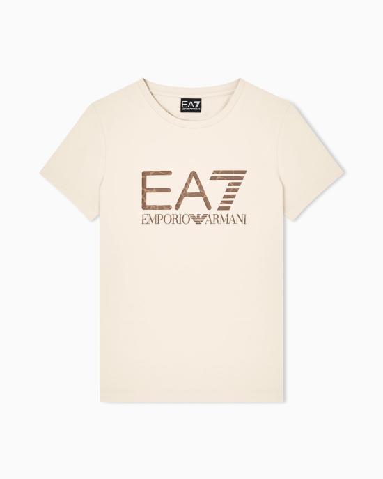 26SS 엠포리오 아르마니 반팔 티셔츠 7W000993 AF18401 U1088 Beige