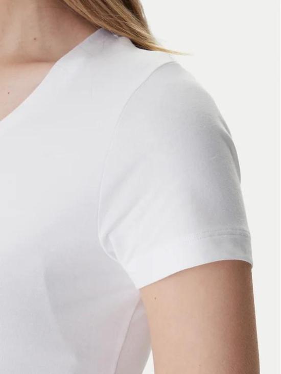 26SS 엠포리오 아르마니 반팔 티셔츠 7W000977 AF10373 U0002 White - EMPORIO ARMANI