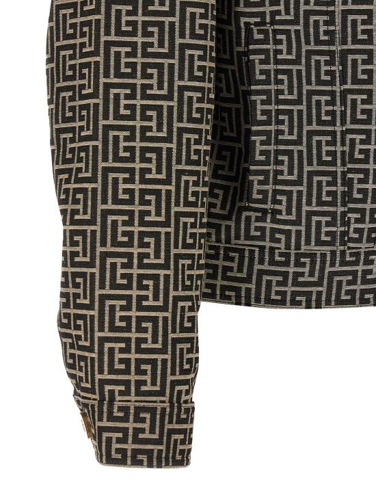 26SS 발망 데님 자켓 GH1TC331XL74GFE Black - BALMAIN