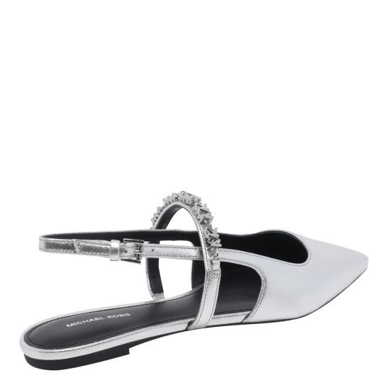 26SS 마이클 코어스 플랫 슈즈 40R6DIFP2M 040 Silver - MICHAEL KORS