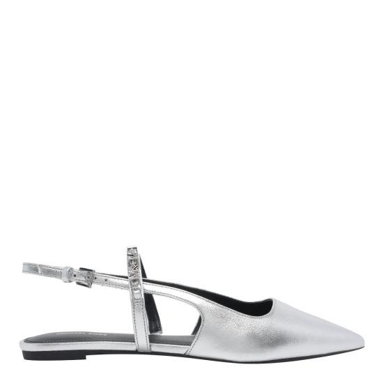 26SS 마이클 코어스 플랫 슈즈 40R6DIFP2M 040 Silver