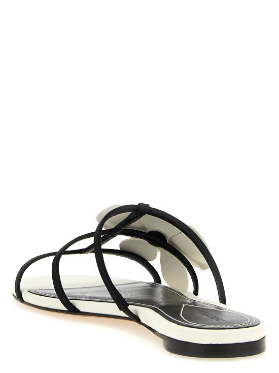 26SS 짐머만 샌들 5506FC26A2MACA White Black - ZIMMERMANN