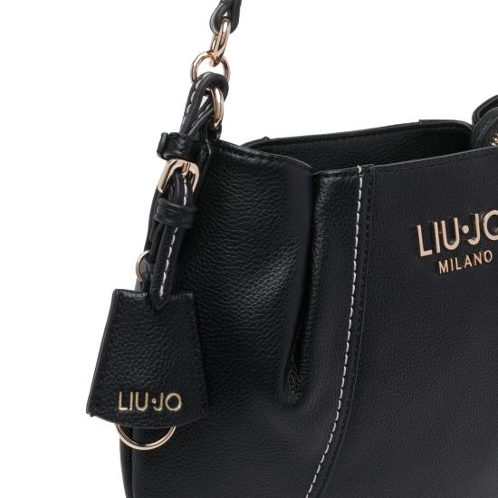 26SS 리우조 숄더백 AA6167E1012 22222 Black - LIU JO