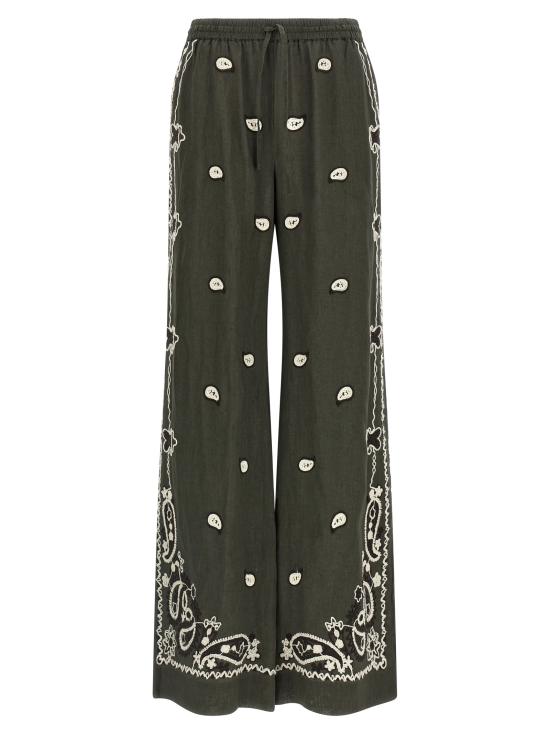 26SS 파로쉬 스트레이트 팬츠 D230760RBEACH26007 Green