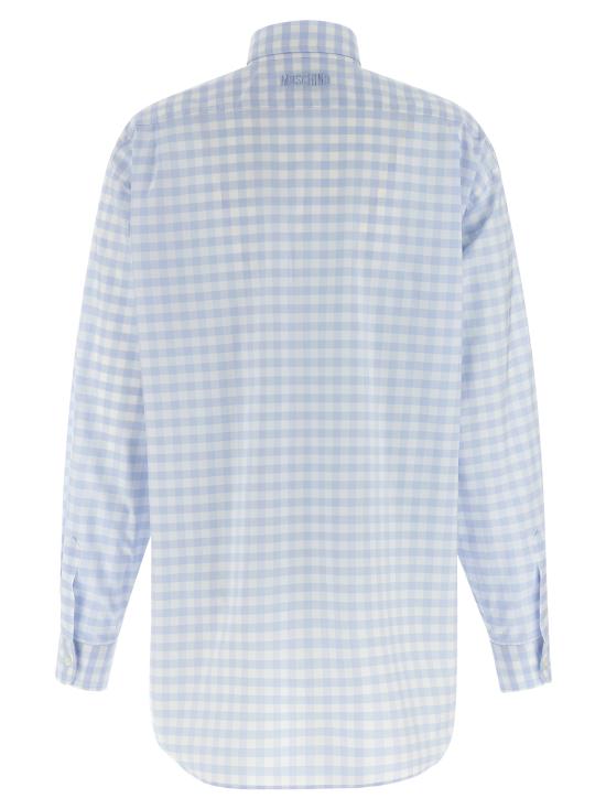 26SS 모스키노 블라우스 A020505363266 Light Blue - MOSCHINO