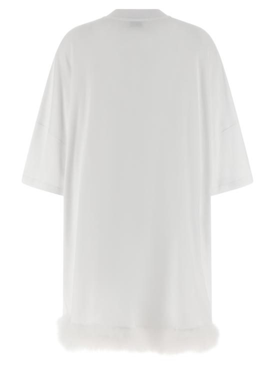 26SS 모스키노 숏 원피스 A043805421001 White - MOSCHINO