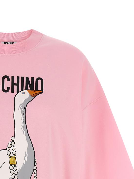 26SS 모스키노 숏 원피스 V044005421222 Pink - MOSCHINO