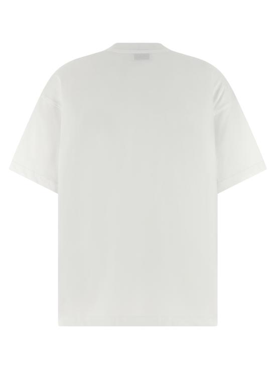 26SS 모스키노 반팔 티셔츠 V070305411001 White - MOSCHINO