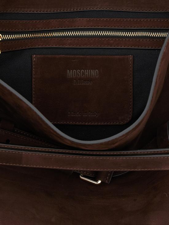 26SS 모스키노 토트백 MC4165PP1OOJ0307 Brown - MOSCHINO