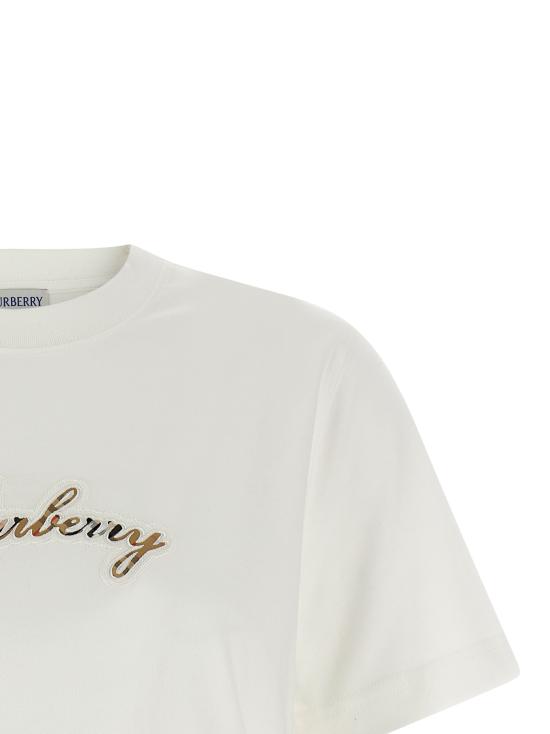 26SS 버버리 반팔 티셔츠 8118971CHALK White - BURBERRY