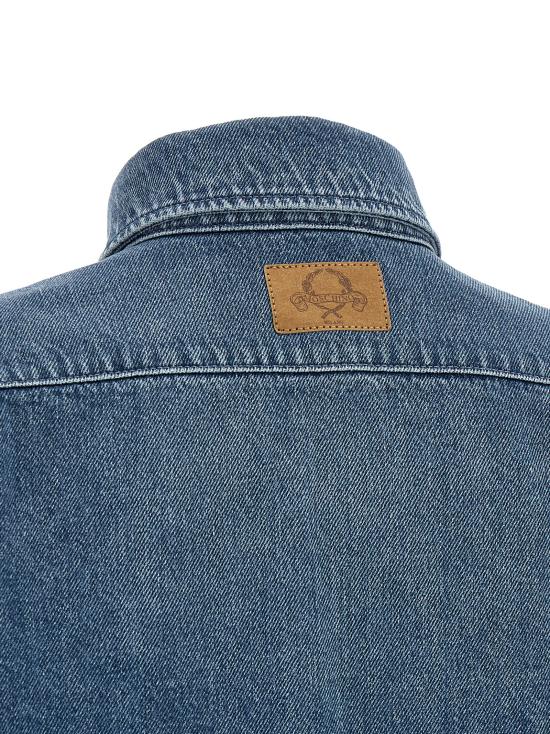 26SS 모스키노 블라우스 A020405390285 Blue - MOSCHINO