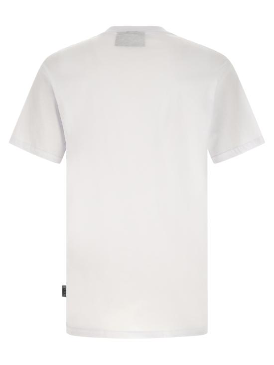 26SS 필립 플레인 반팔 티셔츠 SAFCMTK8906PJY002N01 White Black - PHILIPP PLEIN