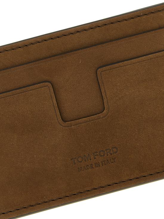 26SS 톰포드 명함지갑 Y0232LCL504SEBU Brown - TOMFORD