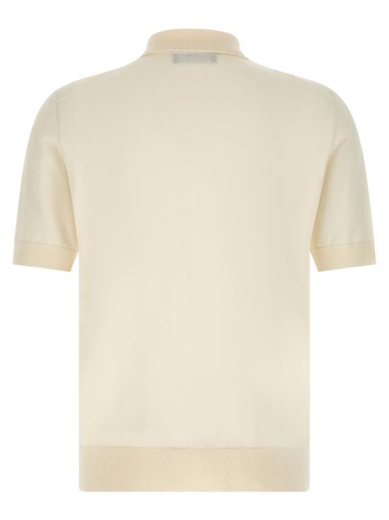 26SS 돌체앤가바나 폴로 티셔츠 GXZ02ZJBCIUW0111 White - DOLCE & GABBANA