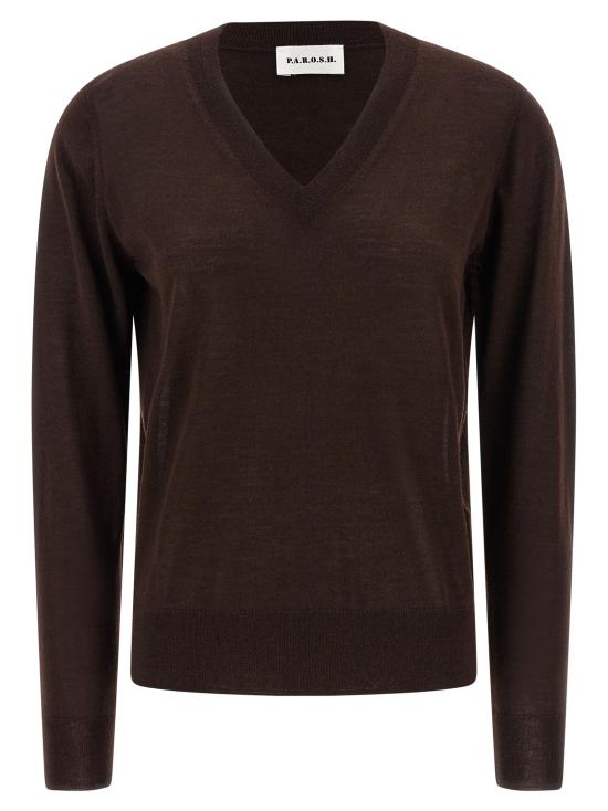 26SS 파로쉬 가디건 D511652LINFA26086 Brown