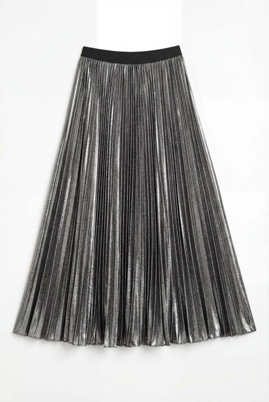  사라로카 롱 스커트 사라 로카 카미  Peltro/Nero