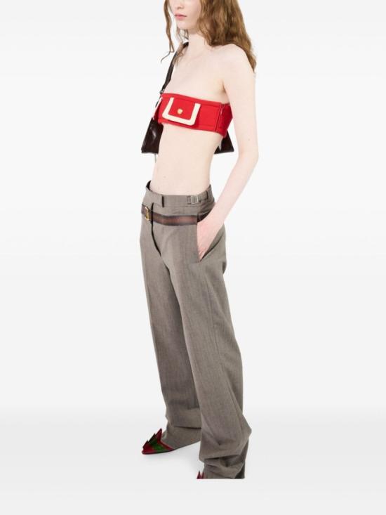  프라다 트레이닝 상의 P242J16NOF0572 Brown - PRADA