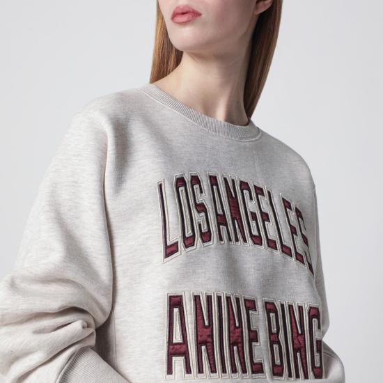 26SS 애니빙 긴팔 티셔츠 A 08 11677CO Beige - ANINE BING