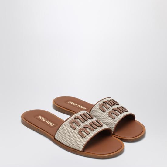 26SS 미우미우 슈즈 5XX644005Q1D Beige