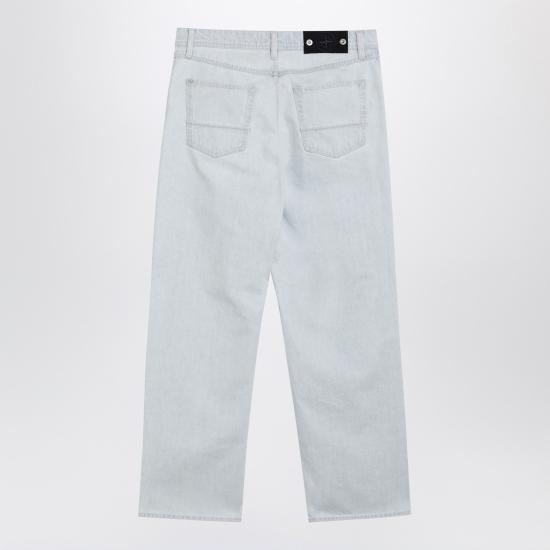 26SS 스톤 아일랜드 인디고 데님 울트라 블리치드 루즈핏 파이브 포켓 진 S14J100006S00J9 Blue - STONE ISLAND