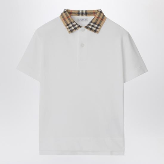 26SS [키즈] 버버리 폴로 티셔츠 8105571153158 White