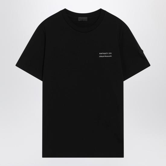 26SS 몽클레어 반팔 티셔츠 8C0000789AYW Black