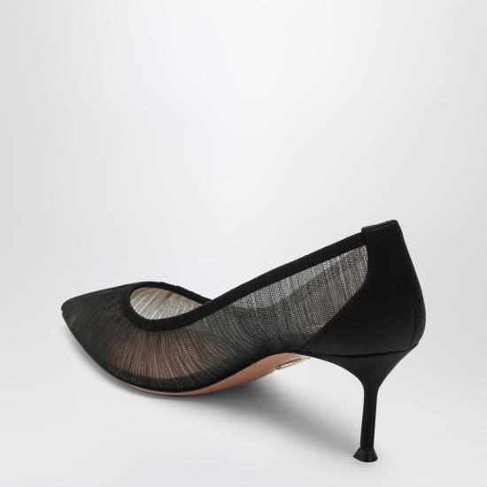 26SS 아쿠아주라 힐/펌프스 VLEMIDP0TST Black - AQUAZZURA