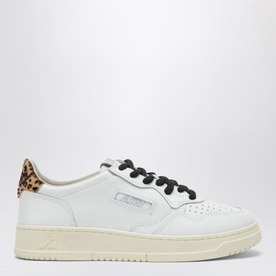 26SS 오트리 메달리스트 로우 레더 스니커즈 AULWOC01 White