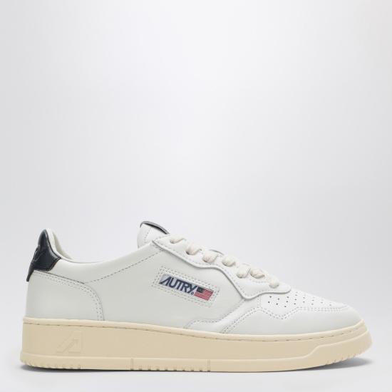 26SS 오트리 메달리스트 로우 레더 스니커즈 AULWLL12 White