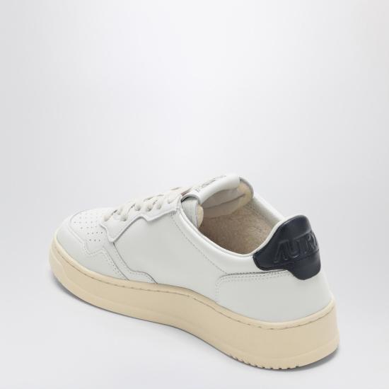 26SS 오트리 메달리스트 로우 레더 스니커즈 AULWLL12 White - AUTRY