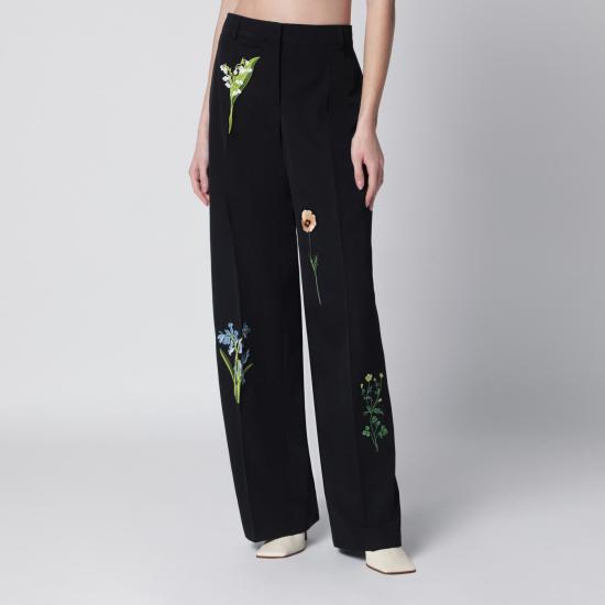 26SS 스텔라 맥카트니 트레이닝/조거 팬츠 6440143HU704 Black