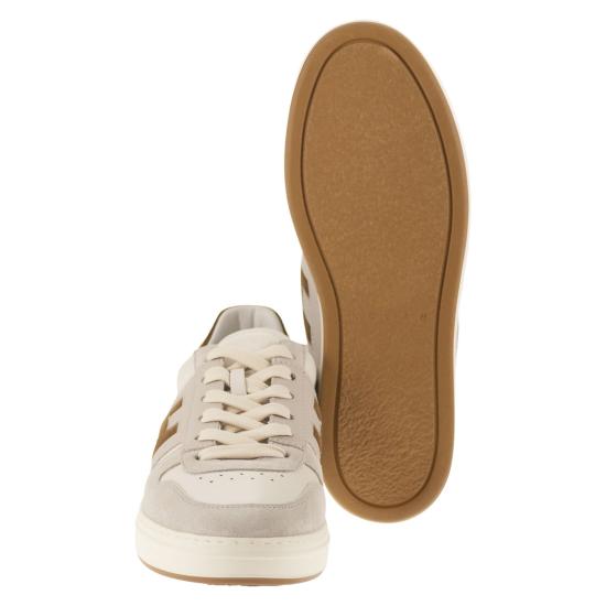 26SS 호간 스니커즈 HXM6680FZ00UHC CREAM BROWN - HOGAN