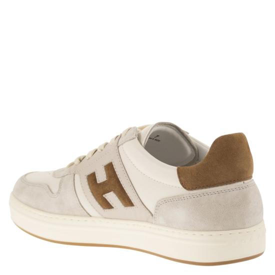 26SS 호간 스니커즈 HXM6680FZ00UHC CREAM BROWN - HOGAN