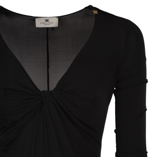 26SS 엘리자베타프랜치 바디수트 티셔츠 BO01261E2 BLACK - ELISABETTA FRANCHI