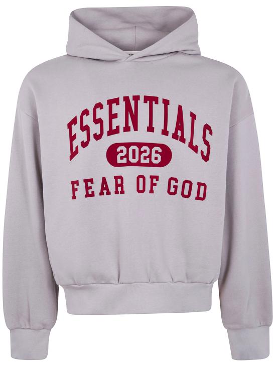 26SS 피어오브갓 후드 티셔츠 192HO256862F SMOKE GREY DOM - FEAR OF GOD