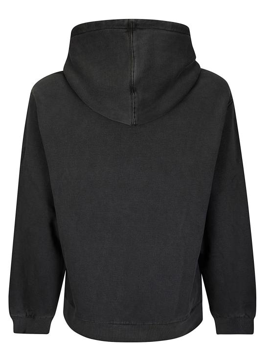 26SS 칼하트 WIP 후드 티셔츠 I03605389B7 BLACK GRIND WASH DOM - CARHARTT WIP